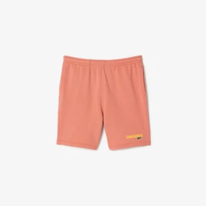 Lacoste Men's SZ XL Pink Washed Effect Printed Shorts - Picture 1 of 4
