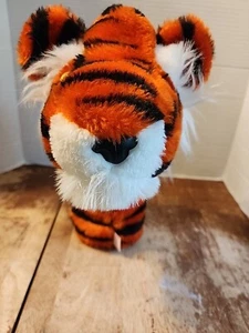 Daphne Tiger Wood Cover Golf Headcover Orange Black Vtg Made In USA  - Picture 1 of 8