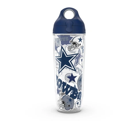 DALLAS COWBOYS, 24oz DOUBLE WALL, WATER BOTTLE FROM TERVIS Cover