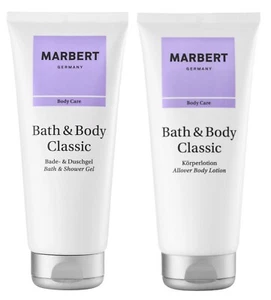 MARBERT Bath & Body Classic pflegendes Bade & Duschgel -Bodylotion 2 x200 ml OVP - Bild 1 von 1
