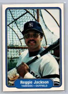 Reggie Jackson 1982 Fleer #39 - Foto 1 di 2