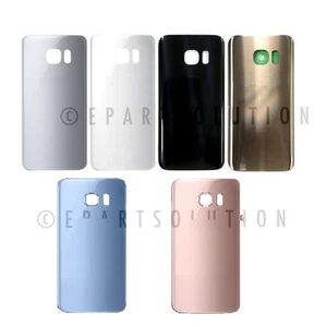 Housse en verre arrière batterie boîtier de porte pour Samsung Galaxy S7 Edge SM-G935 G935T - Photo 1/7