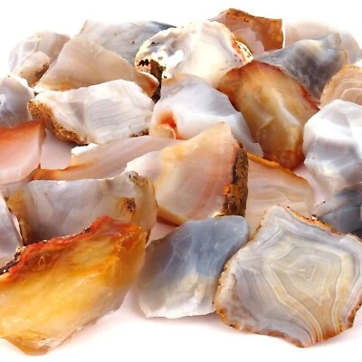 Achat Edelsteine roh Madagaskar Ø 30 - 50 mm Wassersteine Heilsteine A-Qualität - Bild 1 von 4