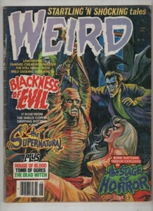 Weird Eerie Publish Blackness Of Evil The Supernatural June 1979 061721nonr - Picture 1 of 1