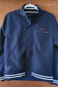 Pierre Cardin Paris Mens Varsity Jacket Coat (UK 36 SMALL) Navy - Picture 1 of 5