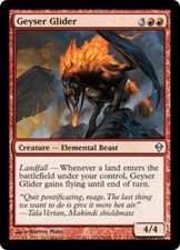 4X Geyser Glider NM MTG Zendikar Magic