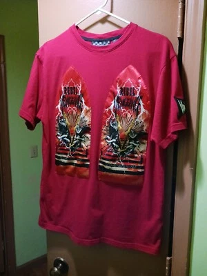 Camiseta Rebel Vengeance: roja, gráfica, manga corta, talla mediana Foto 1 de 4