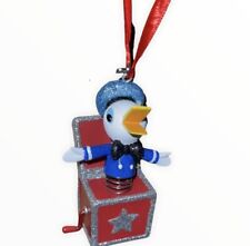Disney Store Donald Duck Hanging Ornament Christmas decoration Jack in the box