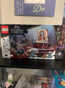 LEGO BLACK PANTHER WAKANDA FOREVER 76213 KING NAMOR'S THRONE ROOM - Picture 1 of 2
