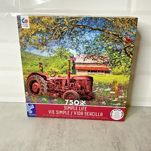 750 Piece All American Tractor Ceaco Jigsaw Puzzle Simple Life 2804-5 "25x18" - Picture 1 of 2