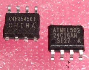 ATMEL 24C16AN 2-Wire Serial EEPROM SMD SO-8 ... 15x - Picture 1 of 3
