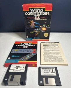 Wing Commander 2 - Vengence Of The Kilrath - IBM - 1991 Used *Read Description* - Picture 1 of 13