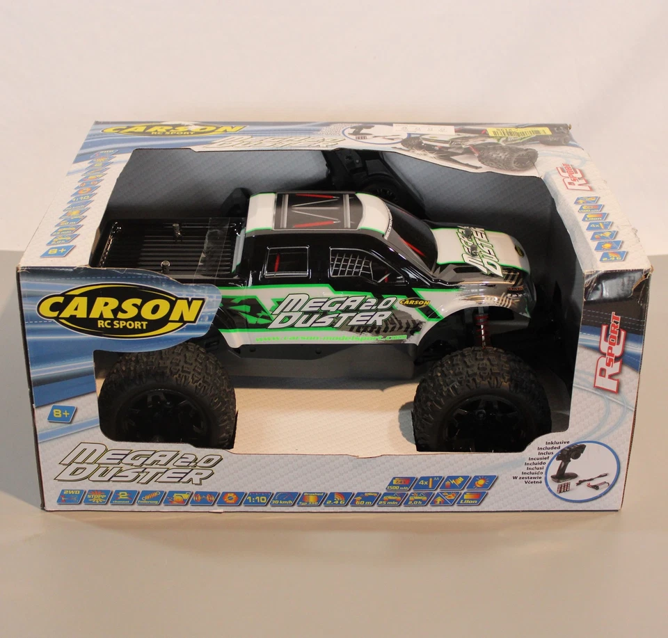 Carson 500404247 1:10 FE Mega Duster 2.0 2,4 GHz 100% RTR - Ferngesteuertes Auto - Bild 1 von 1