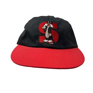 Sylvester the Cat Looney Tunes Vintage Hat Cap 1993 90's Dad Long Bill Strapback - Picture 1 of 9
