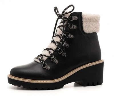 Botas de cuña Corkys Footwear Sherpa para mujer talla 7 Foto 1 de 4