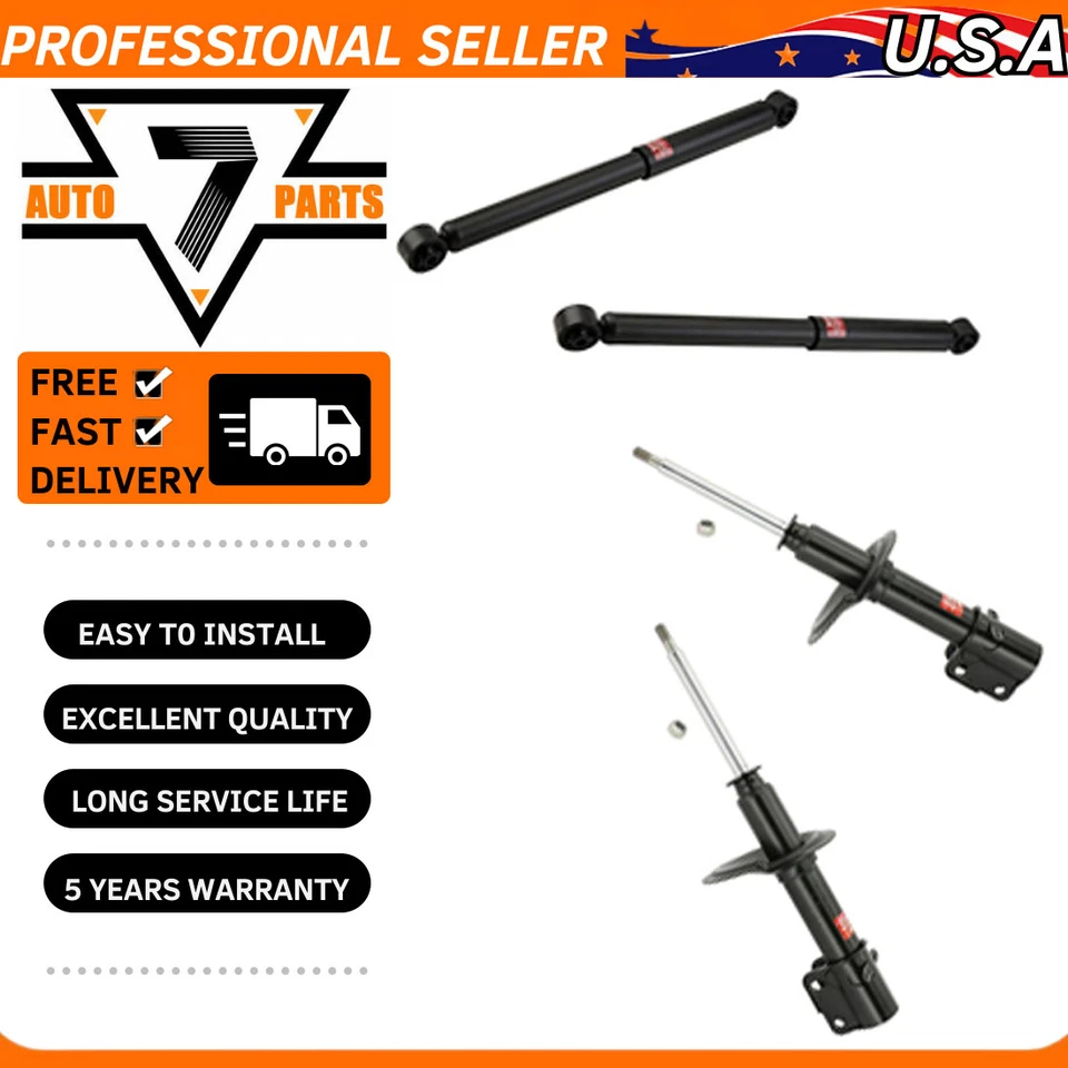 Amortiguadores traseros de puntales de suspensión delantera KYB para Dodge 400 1982 1983 Foto 1 de 4