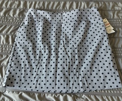 NWT Cambridge Skort Skirt 12 Blue Polka Dot - Image 1 of 3