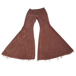 We The Free Bell Bottom Hose Damen 28 x 32" rosa super ausgestelltes Bein Stretch - Bild 1 von 16