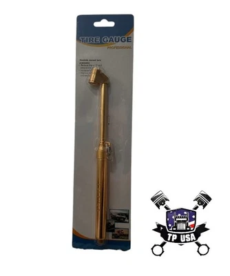 1pc Tire Air Pressure Gauge Checker Tester Heavy Duty 10-160 PSI Auto Car Truck - Изображение 1 из 3