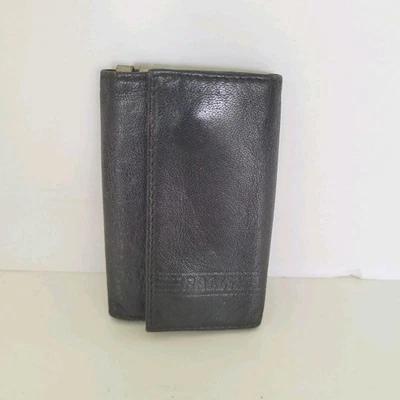 BALLY Suiza Ganchos Estuche para Llaves Billetera Cuero Negro 4x2 De Colección  Foto 1 de 4