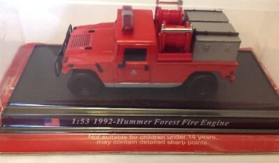 Del Prado Metal Fire engine 1:53 scale- Hummer Forest - 1992 CBO015 - Image 1 of 3