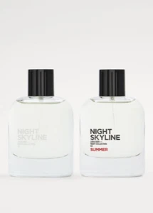ZARA NIGHT SKYLINE + NIGHT SKYLINE SUMMER 2 x 2.7 oz (80ml) EDT Spray SEALED - Picture 1 of 3
