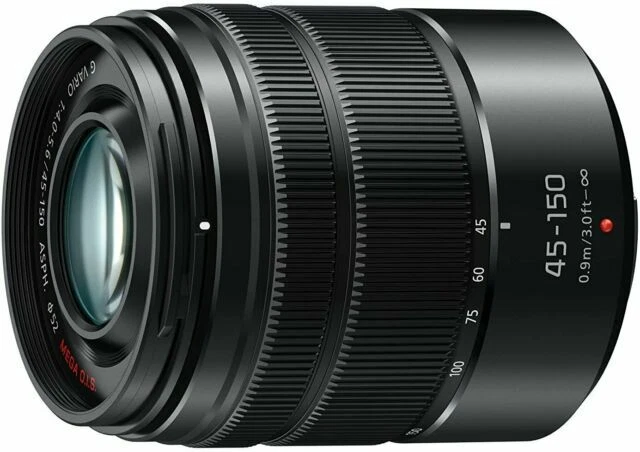 Panasonic Lumix Vario  45-150MM 1: 4-5.6 OIS Micro Four Thirds - Black - Image 1 of 1