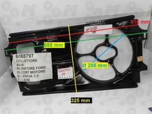 Convogliatore aria elettroventola radiatore motore Hcs Valencia 1,3 Ford Escort  - Picture 1 of 6