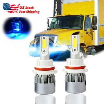 9007 LED Headlight Bulb Kit for 2003-2012 International Truck 4300 4400 ICE BLUE - Image 1 of 4