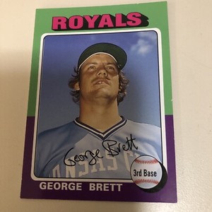George Brett TOPPS ROOKIE (OF THE WEEK) RC #228 2006 Mint/Gem pwe