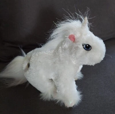 Ganz Lil Kinz 5” Unicorn White Sparkle Plush Stuffed Animal Toy No Code - Image 1 of 4