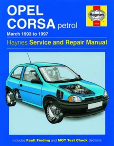 Opel Corsa Vauxhall gasolina 1993-1997 Haynes manual de taller - Imagen 1 de 5