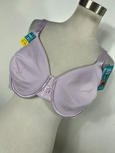 Nuevo sujetador Vanity Fair 42C 42 C lavanda púrpura con aros sin relleno 76080 nuevo con etiquetas B3 - Imagen 1 de 5