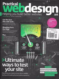 Practical Web Design Magazine Ultimate Site Test Free Tools Blogging Video Punch - Foto 1 di 12