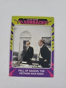 2024 Topps Heritage #NF-6 Fall of Saigon News Flashbacks - Picture 1 of 2