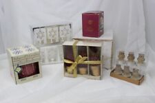 candles scented decorative Holiday winter lot of 7 vintage in box