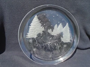 Arcoroc Platter "Through the Woods" - Picture 1 of 3