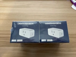 LIGHTINGINSIDE Smart Plug 4er-Pack, Wi-Fi-Steckdosen für Zuhause, Fernbedienung Alexa Google 4! - Bild 1 von 7