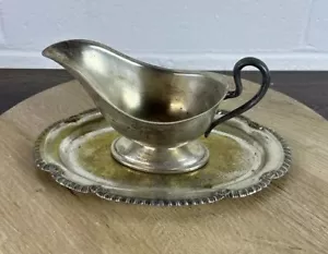 Set ciotole per gravy placcate argento con piatto HS PLACCATO VINTAGE - Foto 1 di 21