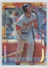 2014 Topps Finest Refractor Bryce Harper #48