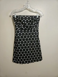 The Limited Womens Polka Dot Strapless Dress Size 0 - Picture 1 of 8