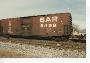 4F700F RP 1980 BANGOR & AROOSTOOK FERROCARRIL BOXCAR 6699 STREATOR IL - Imagen 1 de 1