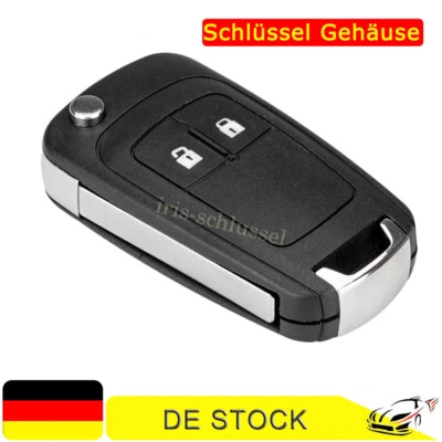 Auto Ersatz Klappschlüssel Gehäuse für Opel Astra J Corsa E Meriva B Insignia - Bild 1 von 4
