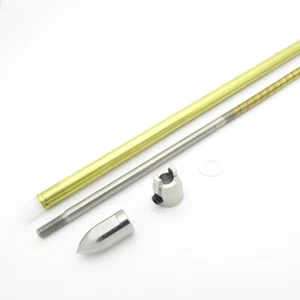 Gasolina RC Barco 4.76mm 3/16" Eje Flexible Eje Manga Hélice Perro Kit - Imagen 1 de 7