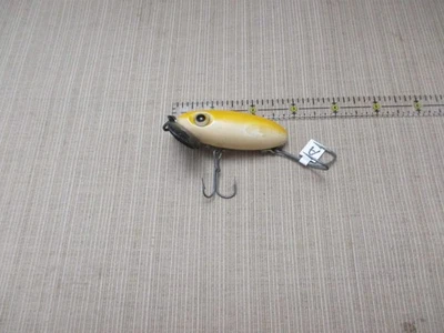 Fred Arbogast WWII ПЛАСТИКОВЫЙ JITTERBUG DBL КРЮЧКИ рыболовная приманка - Изображение 1 из 4