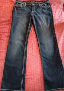 Earl Women's Jeans Junior Size 11  Beading & Embroidery BLING  - Picture 1 of 10
