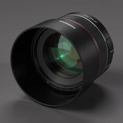 Samyang AF 85mm F1.4 Lens for Nikon F Mount DSLR Cameras – Fast Portrait Prime - Image 1 of 4