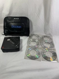 Vintage Sony D88 Portable Discman CD Player - 6 Original Cd’s enthalten - ungetestet - Bild 1 von 23