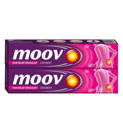 Crema Alivio Dolor Rápido Moov 50gm (Pack de 2) ENVÍO RÁPIDO GRATUITO Foto 1 de 4