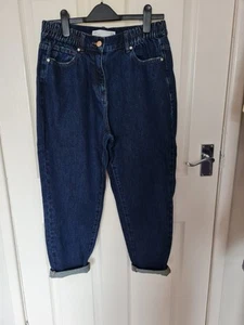 Next Petite High Rise Mom Jeans Size 12 - Picture 1 of 3